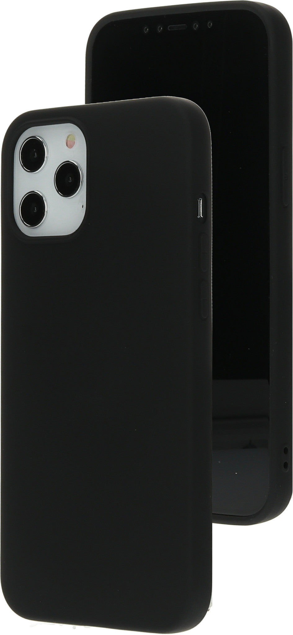 Mobiparts Silicone Cover Apple iPhone 12 Pro Max Black