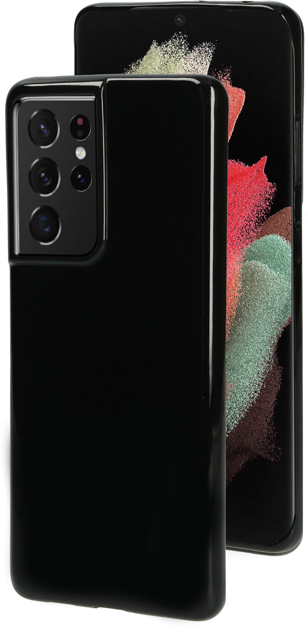Mobiparts Classic TPU Case Samsung Galaxy S21 Ultra Black