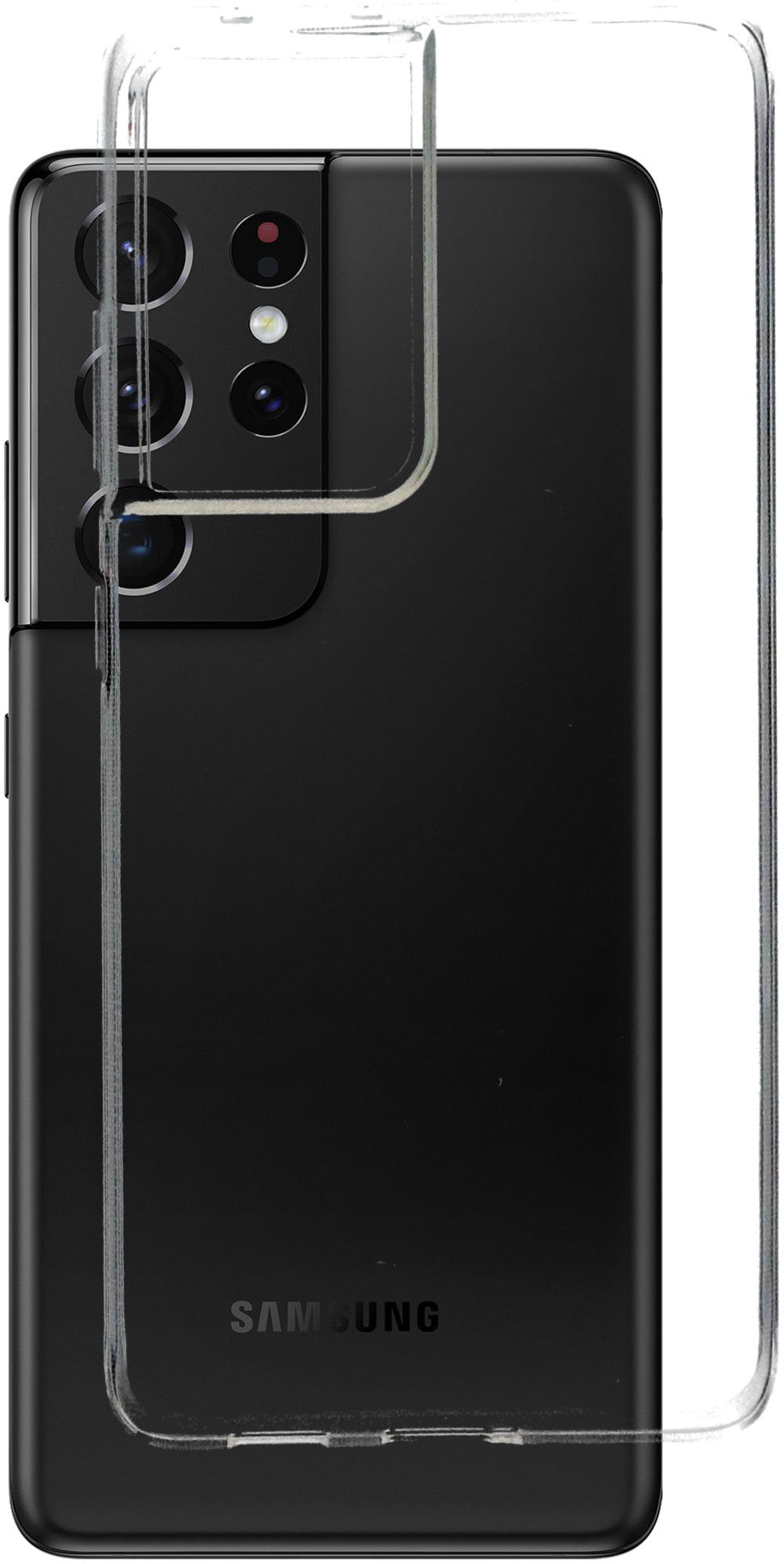 Mobiparts Classic TPU Case Samsung Galaxy S21 Ultra Transparent