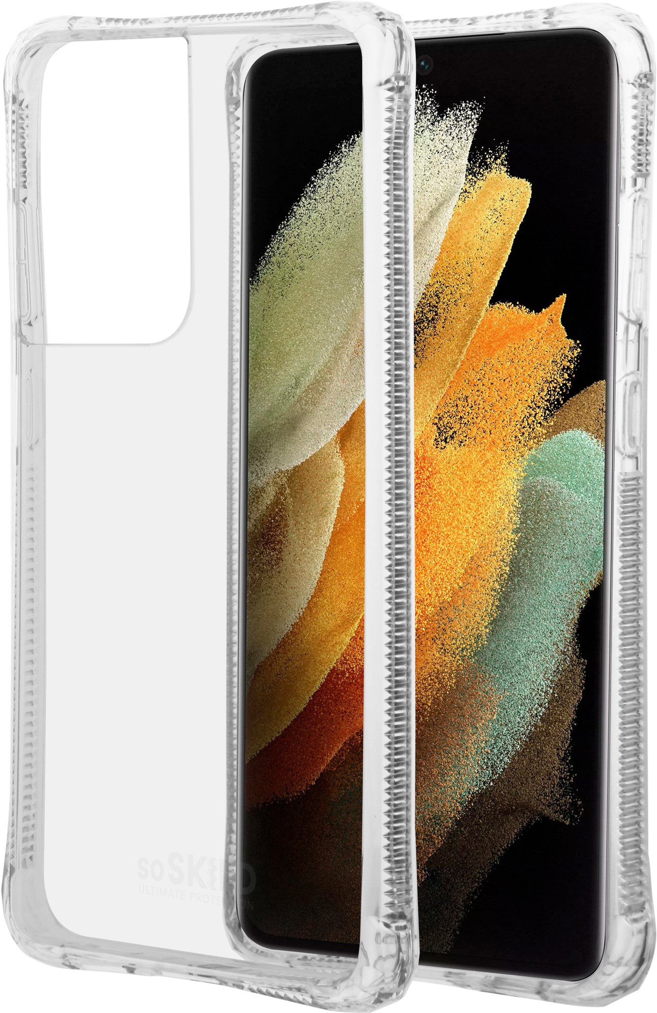SoSkild Samsung Galaxy S21 Ultra Absorb 2.0 Impact Case Transparent