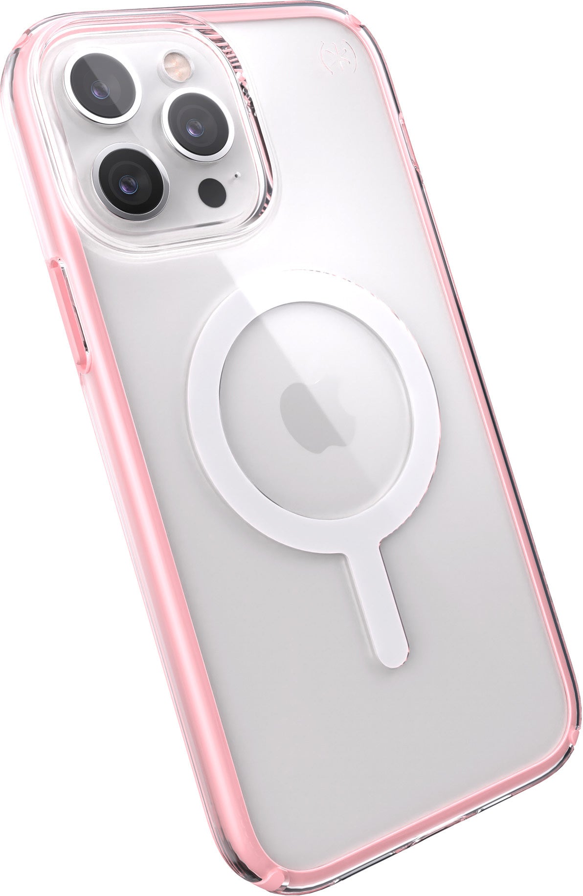 Speck Presidio Perfect Clear Geo + MS Apple iPhone 13 Pro Max Clear/Rosy Pink