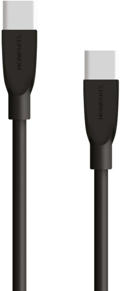 Mobiparts USB-C to USB-C Cable 3A/60W 1m Black