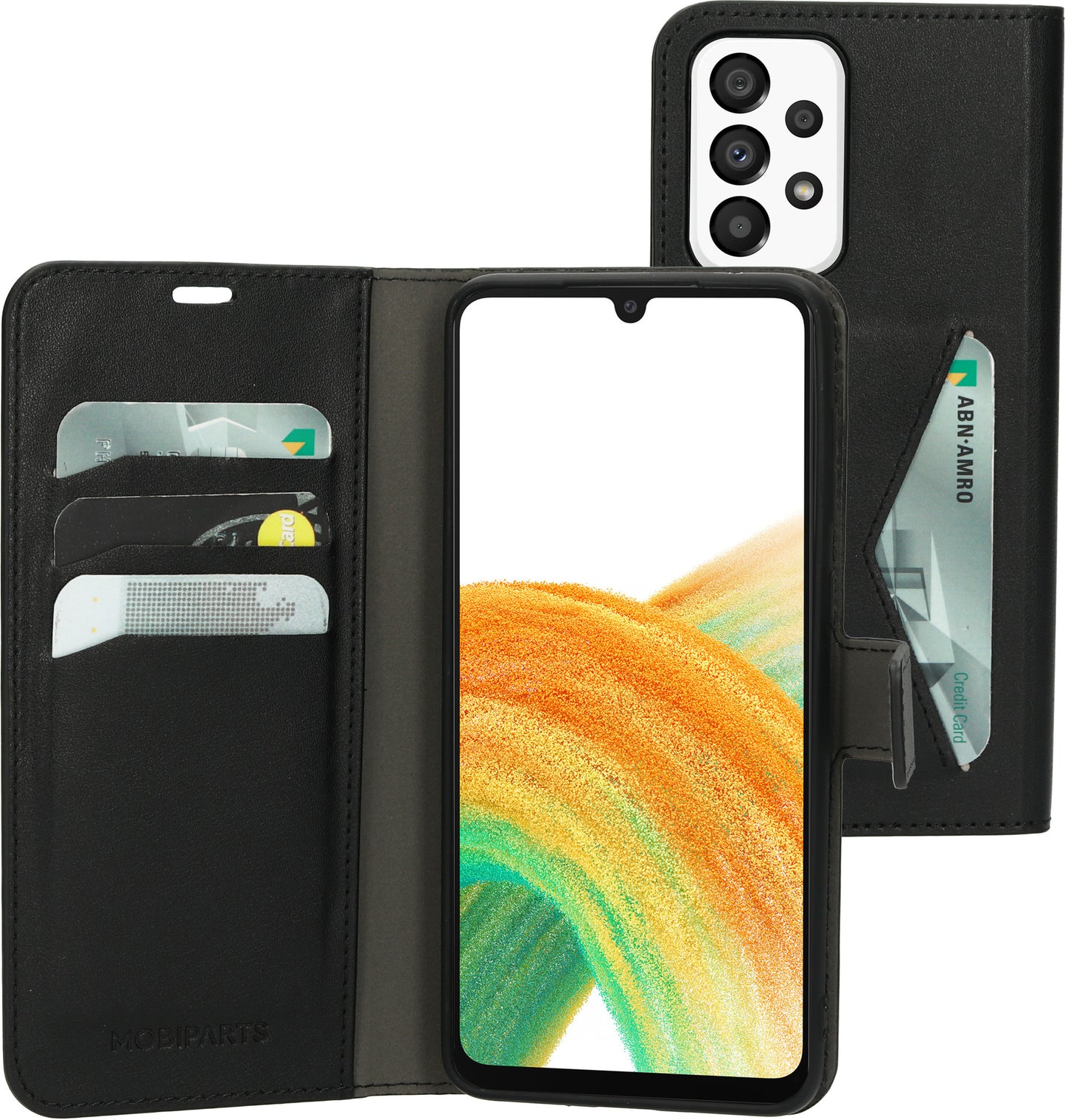 Mobiparts Classic Wallet Case Samsung Galaxy A33 5G (2022) Black