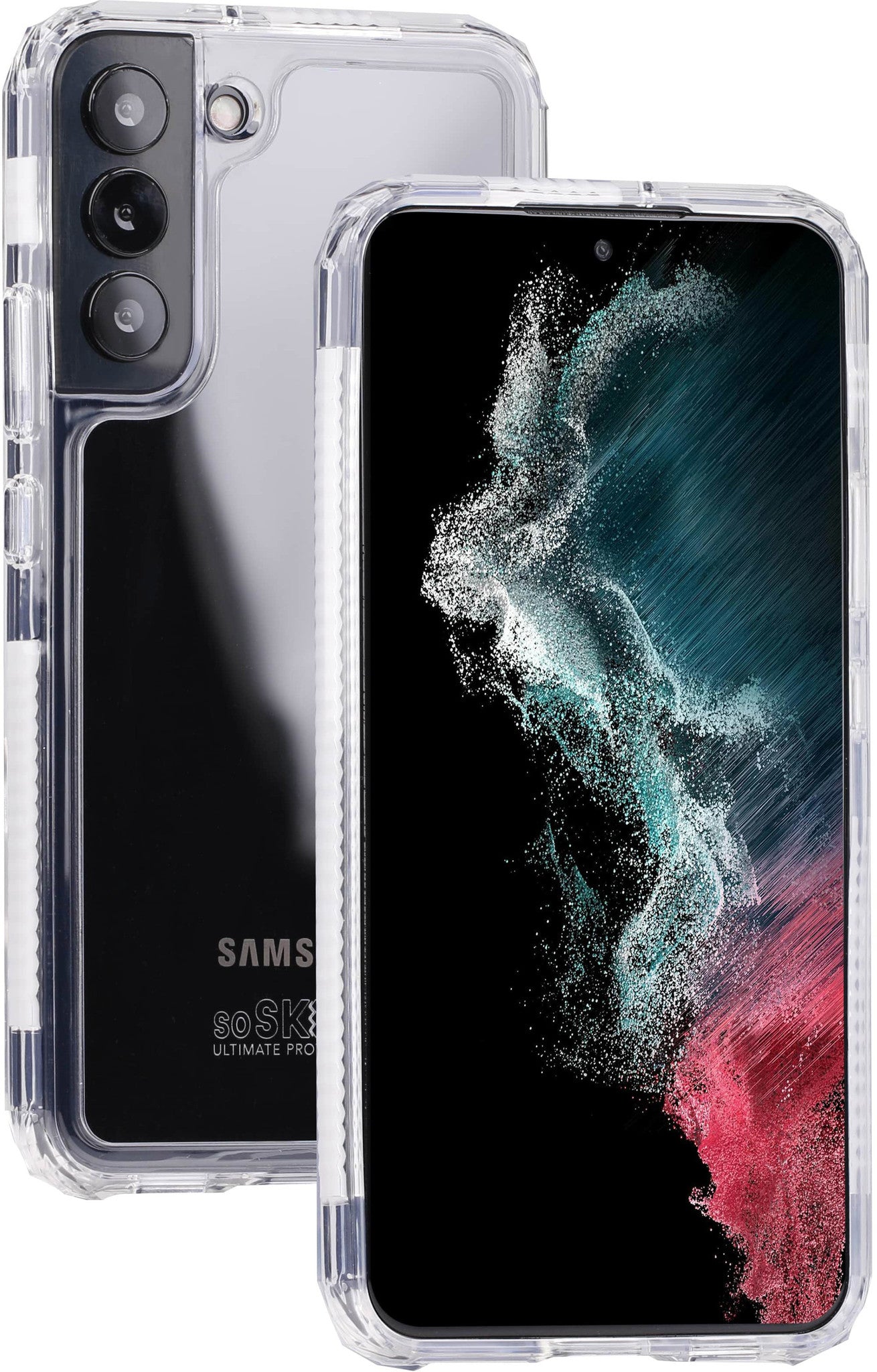 SoSkild Samsung Galaxy S22 Plus Defend 2.0 Heavy Impact Case Transparant