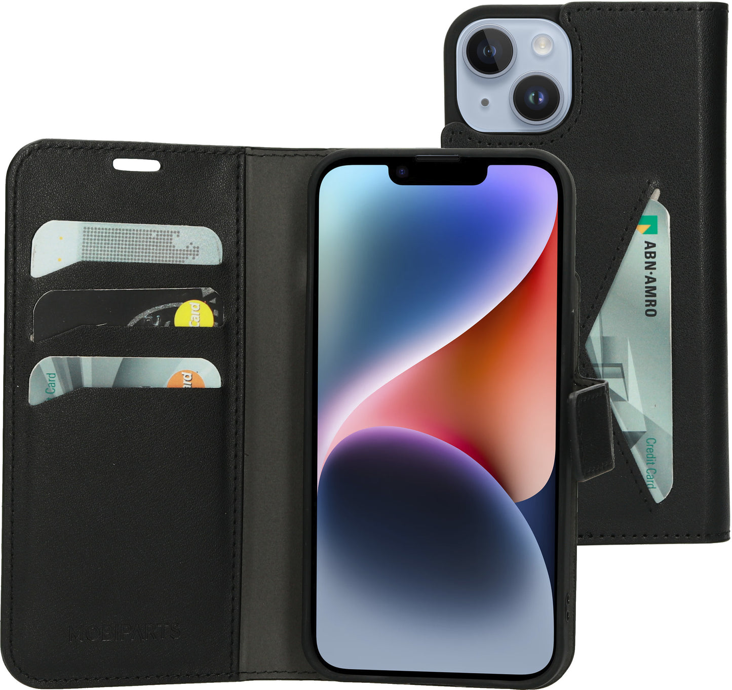 Mobiparts Classic Wallet Case Apple iPhone 14 Black