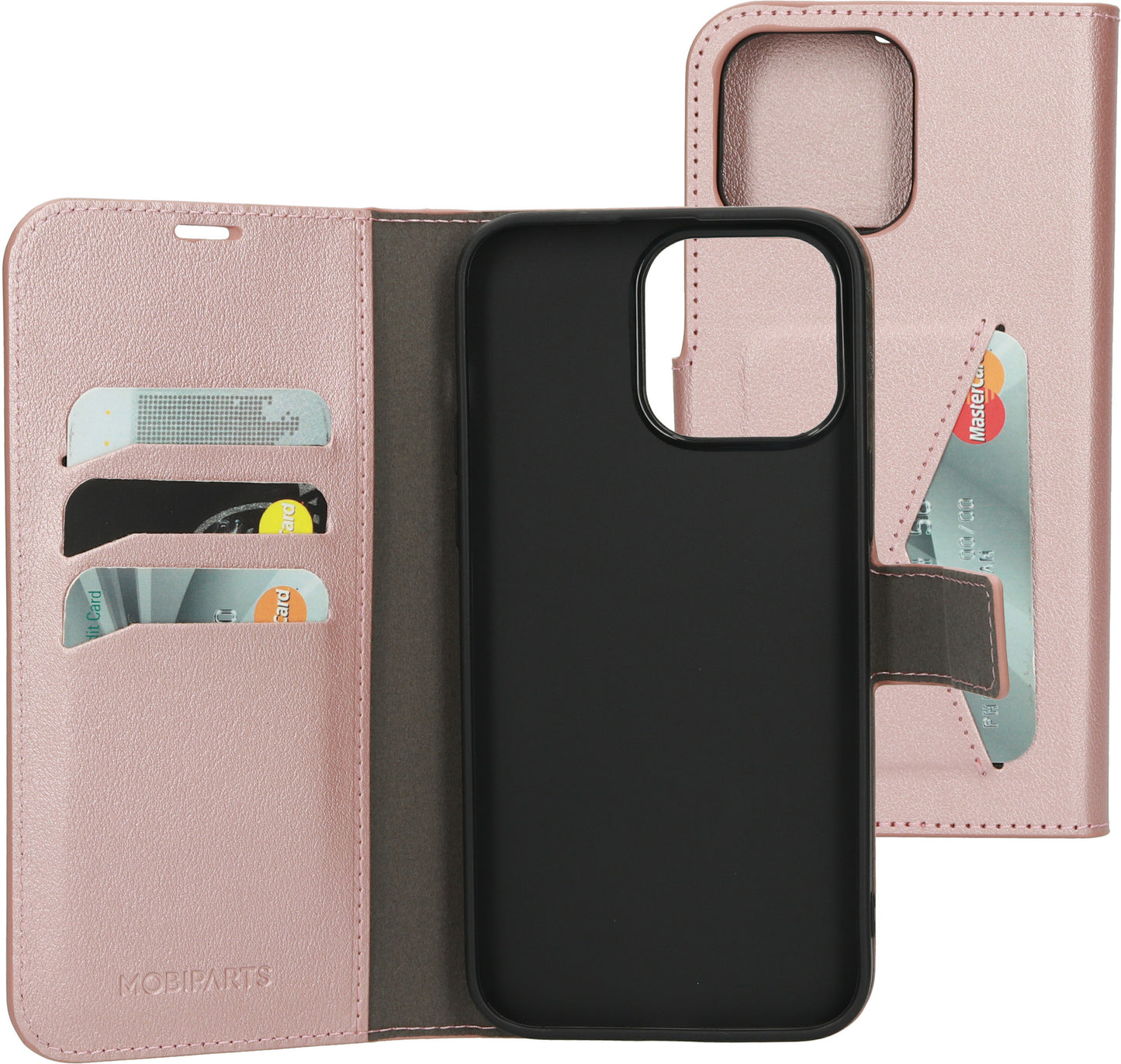 Mobiparts Classic Wallet Case Apple iPhone 14 Pro Max Pink