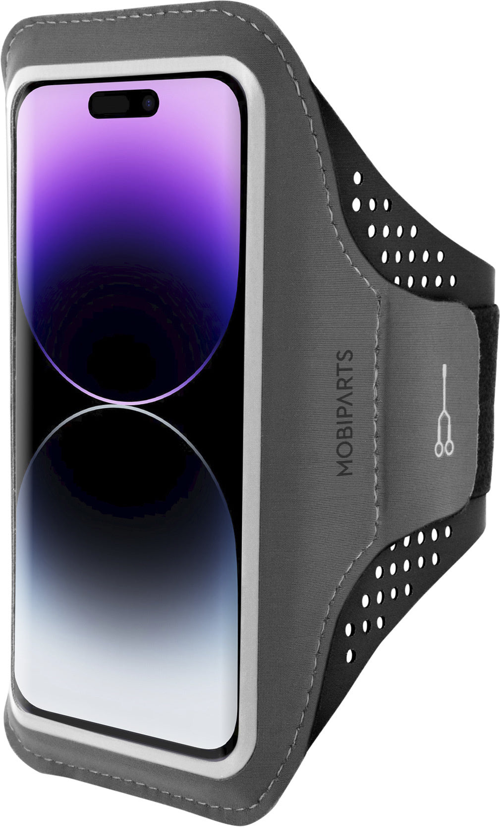 Mobiparts Comfort Fit Sport Armband Apple iPhone 14 Pro Black