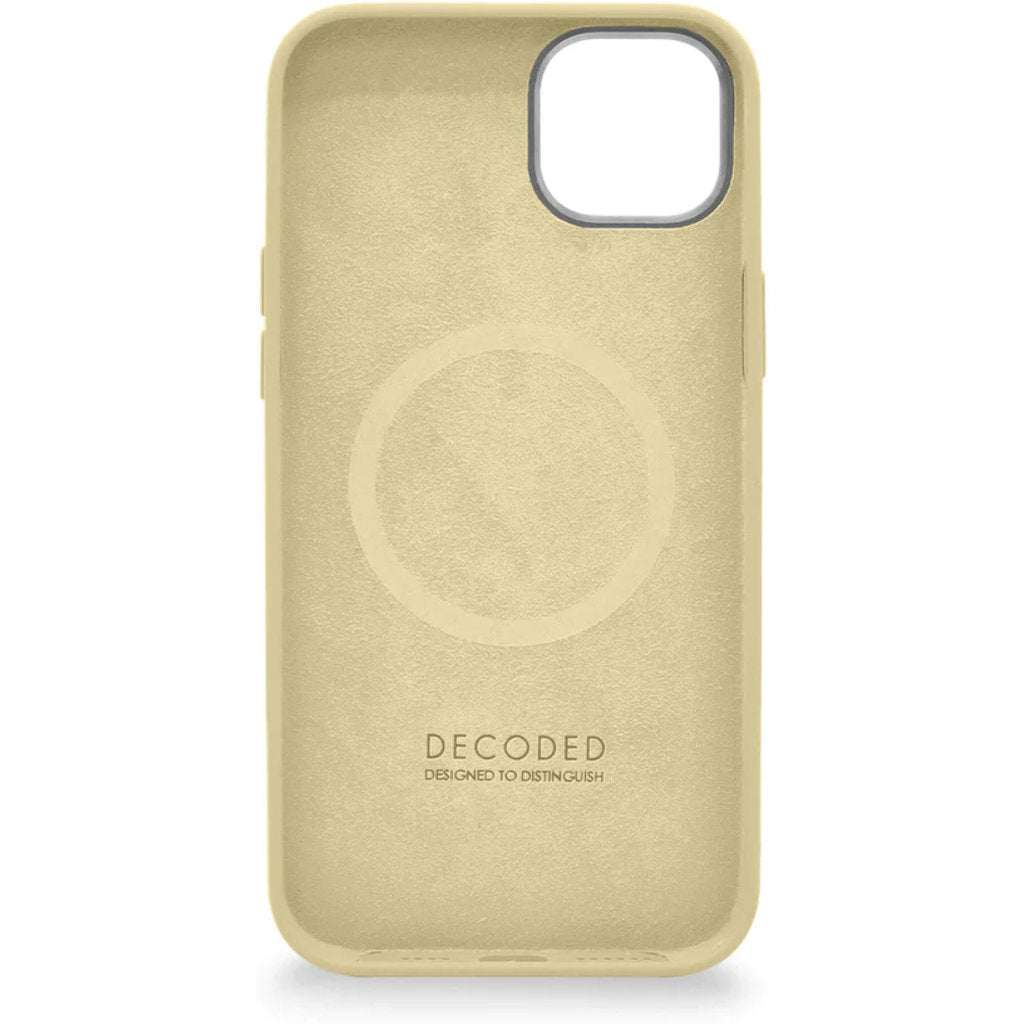 Decoded Silicone Backcover Apple iPhone 14 Plus Sweet Corn