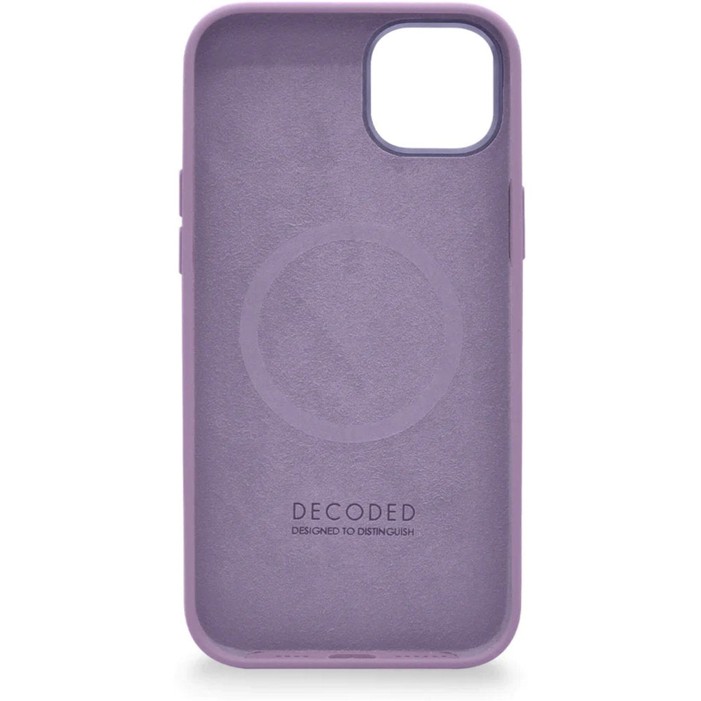Decoded Silicone Backcover Apple iPhone 14 Plus Lavender