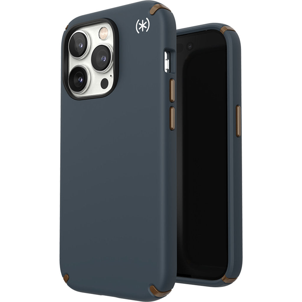 Speck Presidio2 Pro Apple iPhone 14 Pro Charcoal Grey - with Microban