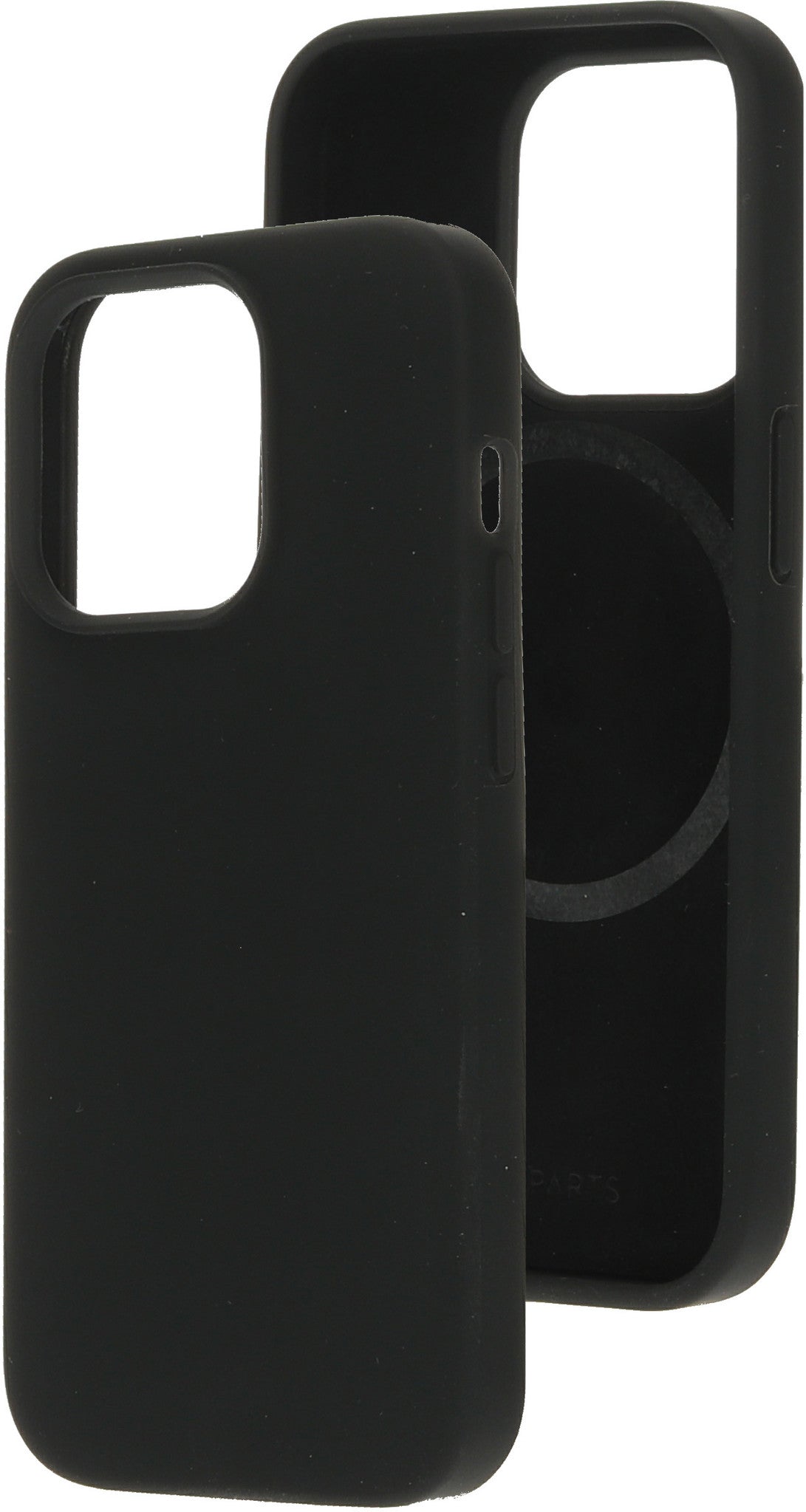 Mobiparts Silicone Cover Apple iPhone 14 Pro Black (Magsafe Compatible)