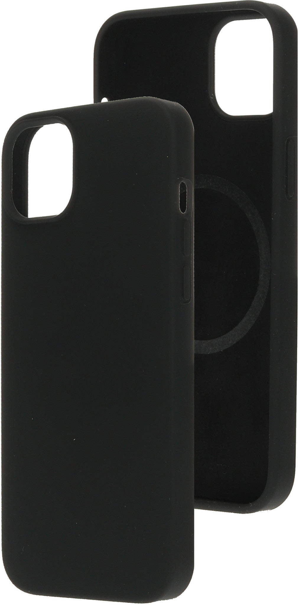 Mobiparts Silicone Cover Apple iPhone 14 Plus Black (Magsafe Compatible)