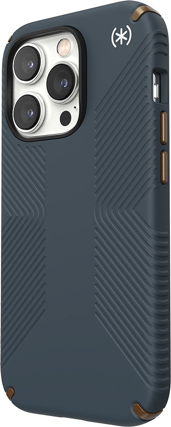 Speck Presidio2 Grip Apple iPhone 14 Pro Charcoal Grey - with Microban