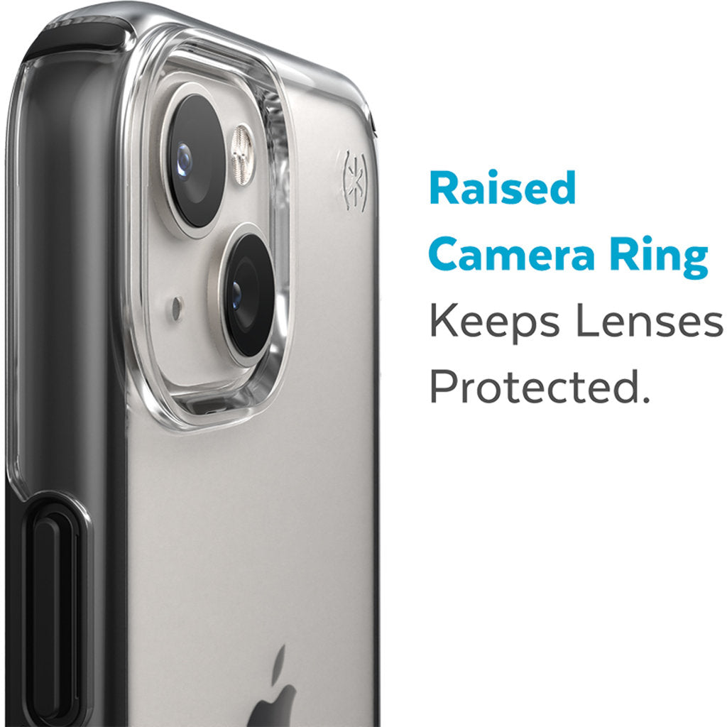 Speck Presidio Perfect Clear Geo Apple iPhone 14 Plus/15 Plus Clear/Black