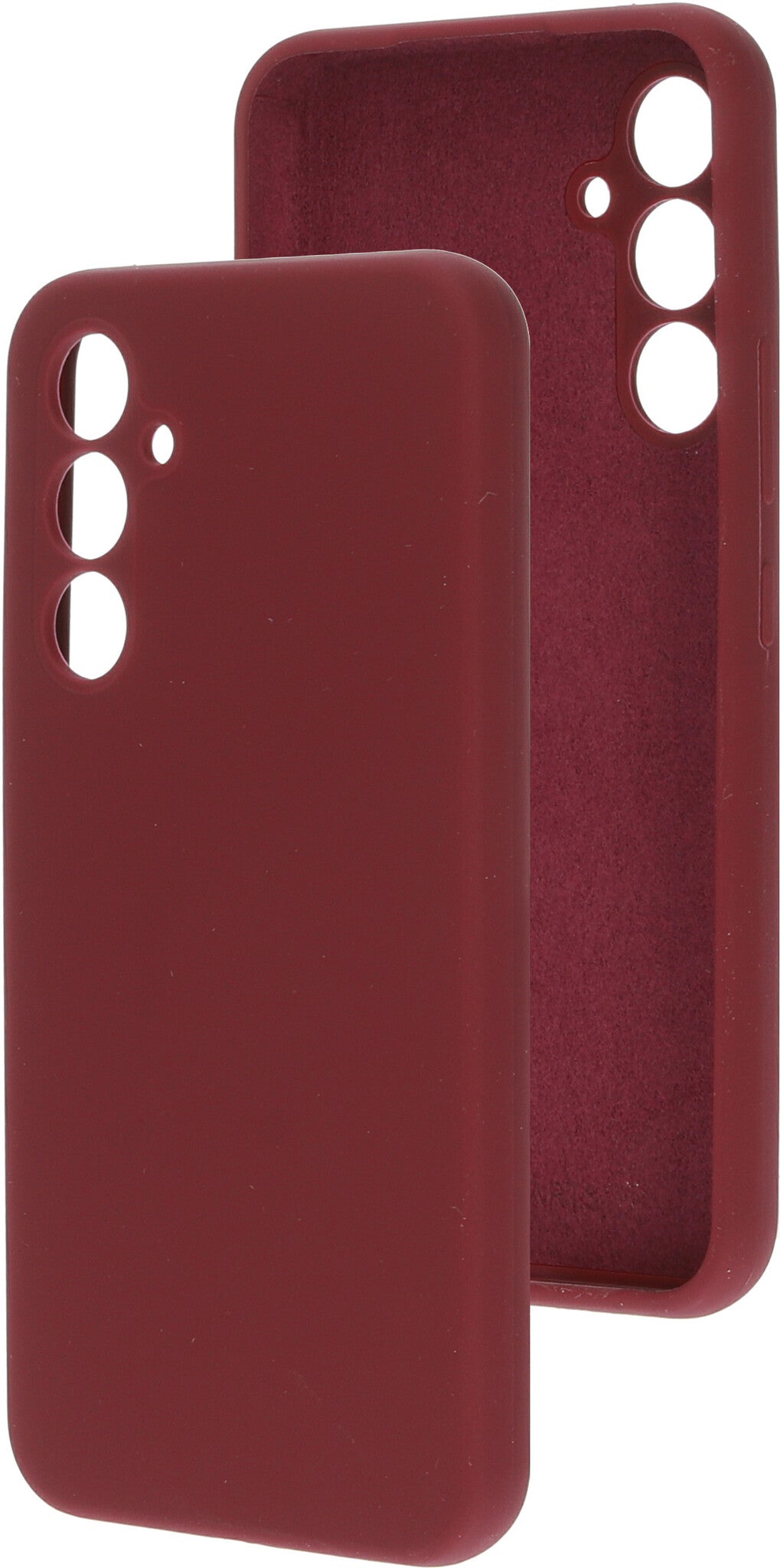 Mobiparts Silicone Cover Samsung Galaxy A54 5G (2023) Plum Red