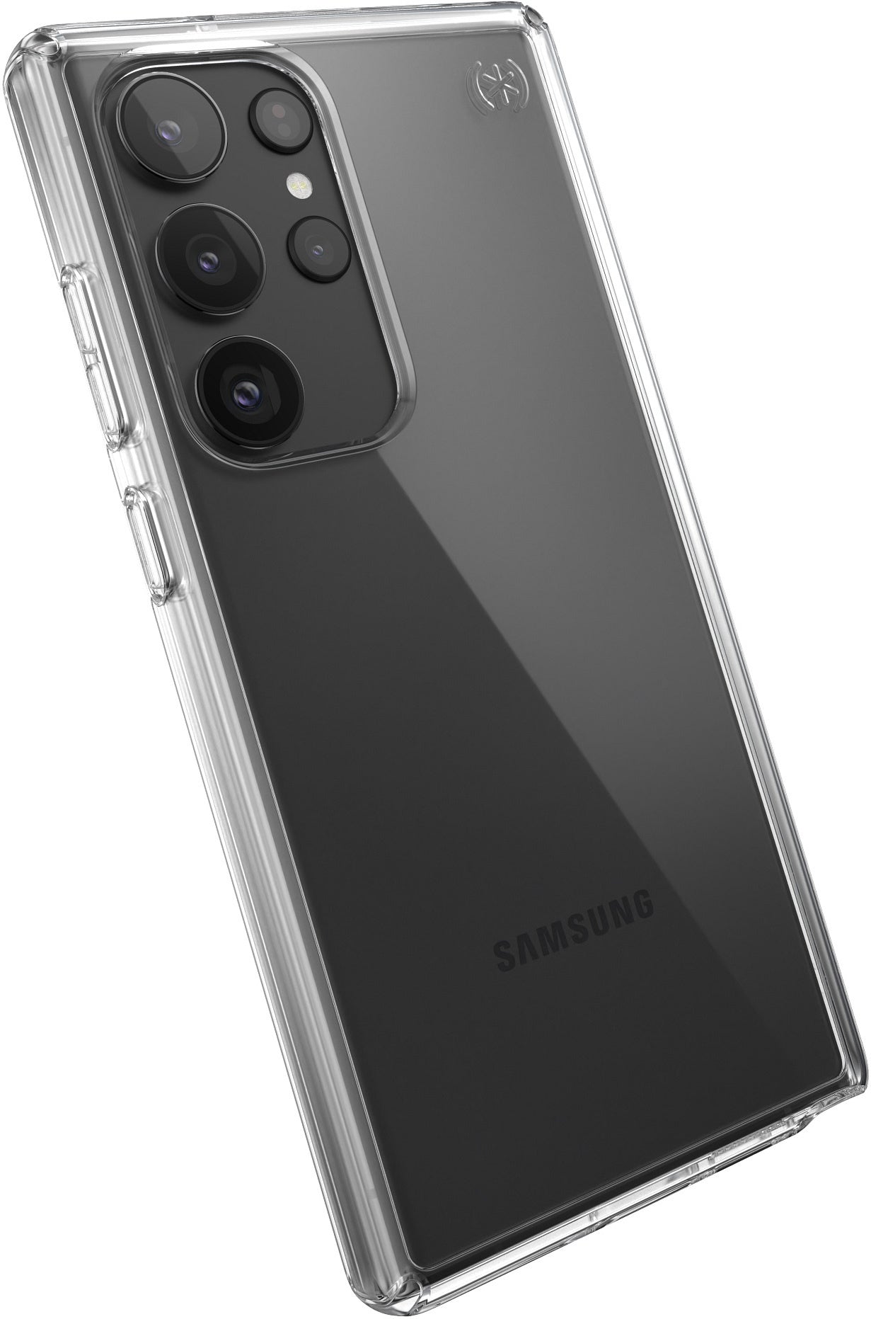 Speck Presidio Perfect Clear Samsung Galaxy S23 Ultra - with Microban