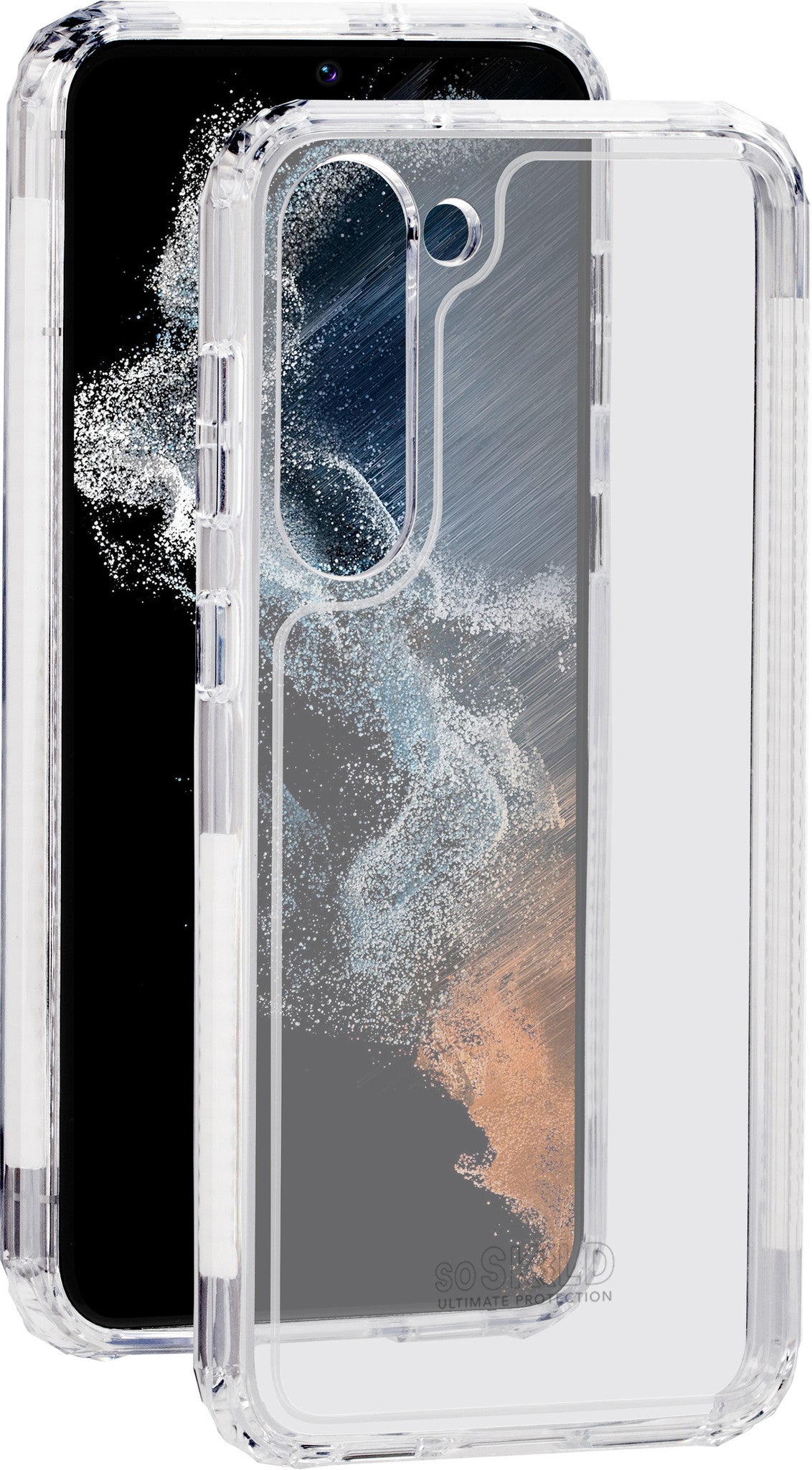 SoSkild Samsung Galaxy S23 Plus Defend 2.0 Heavy Impact Case Transparant