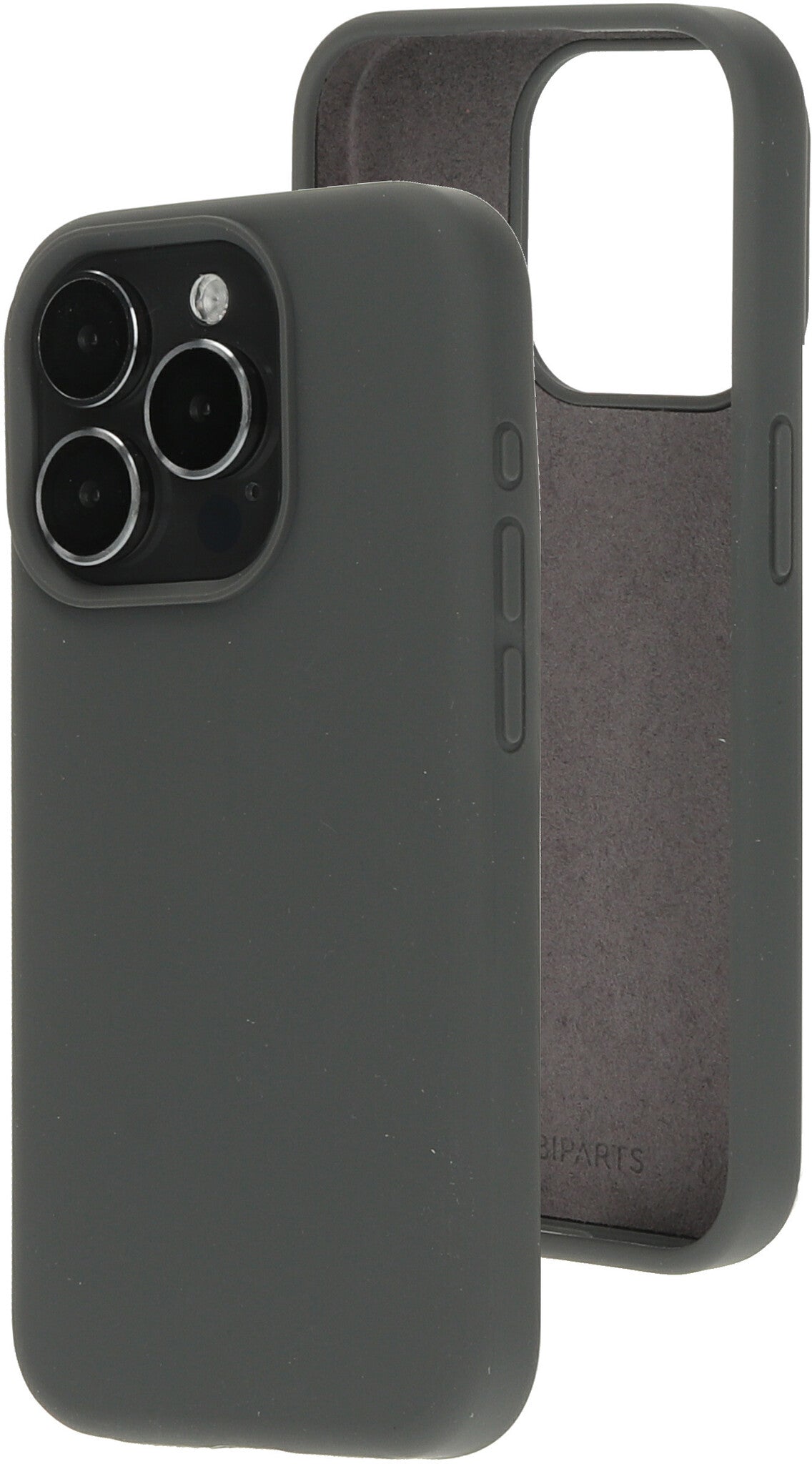 Mobiparts Silicone Cover Apple iPhone 15 Pro Urban Grey