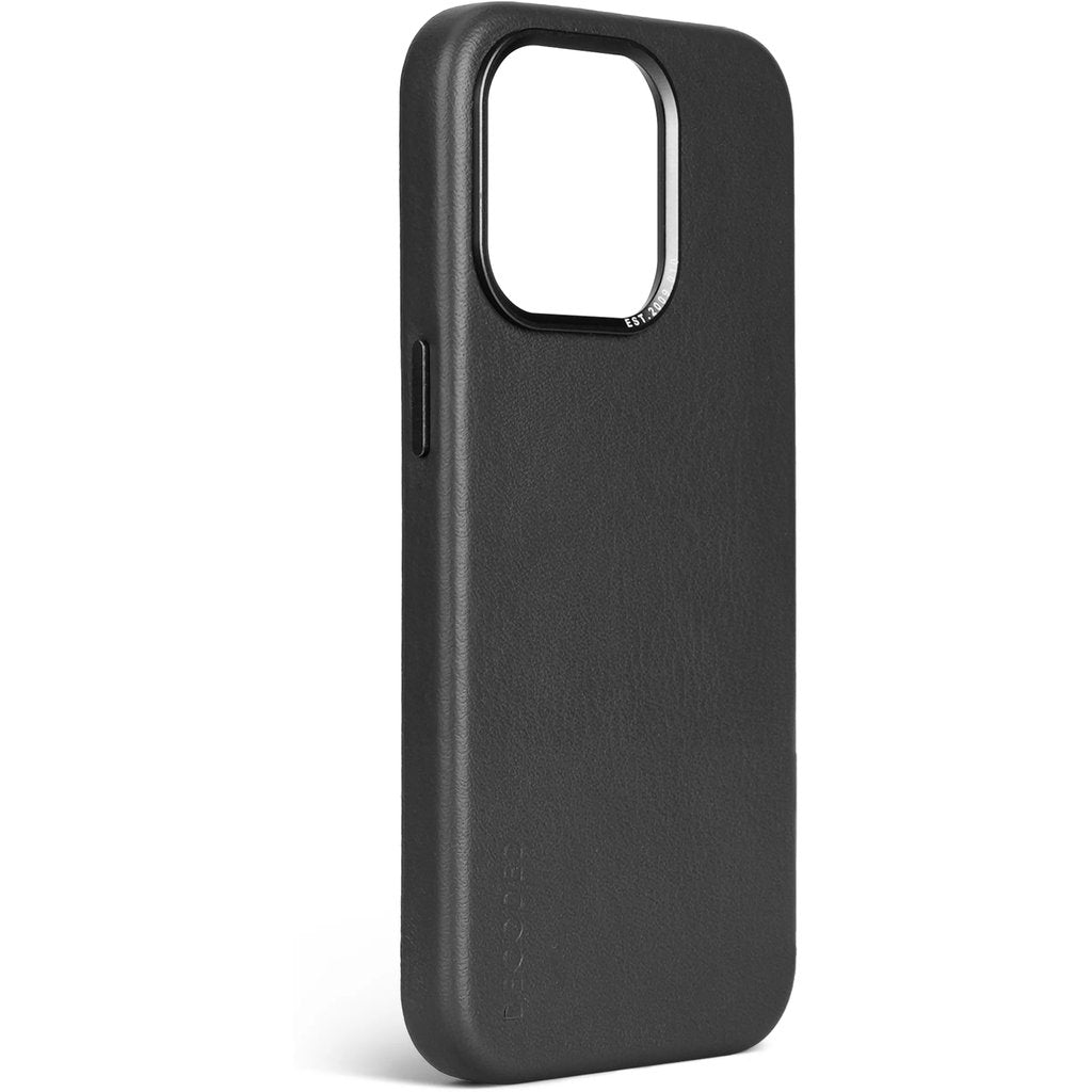 Decoded Leather Backcover Apple iPhone 15 Pro Max Black