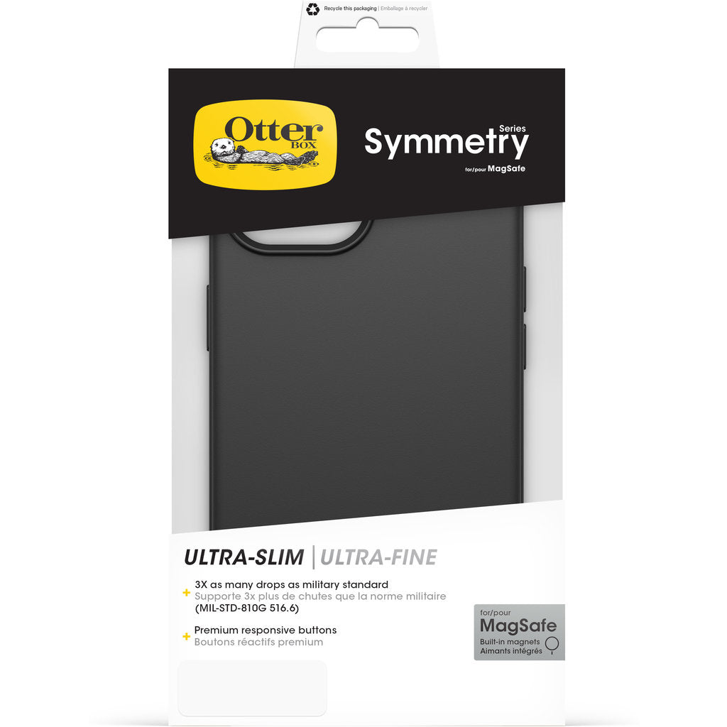 OtterBox Symmetry MagSafe Case Apple iPhone 16e/15/14/13 Black