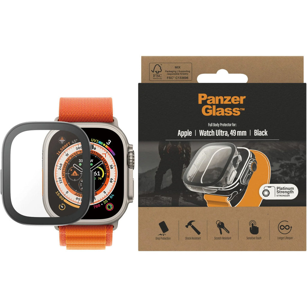 PanzerGlass Full Body Apple Watch Ultra 49 mm - Black