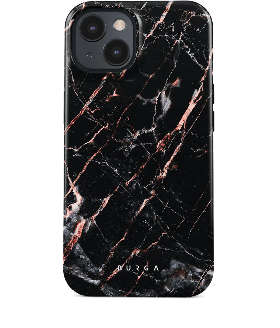 Burga Tough Case Apple iPhone 15 Plus - Rose Gold Marble