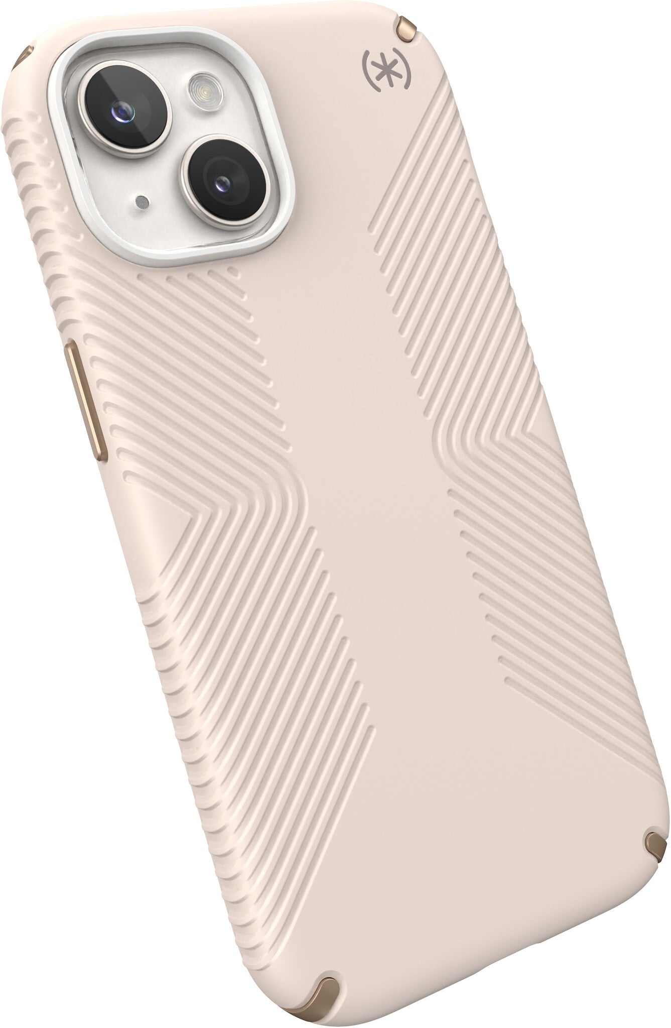 Speck Presidio2 Grip Apple iPhone 15 Bleached Bone - with Microban