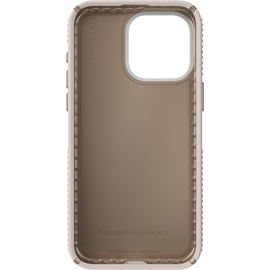 Speck Presidio2 Grip Apple iPhone 15 Pro Max Bleached Bone - with Microban