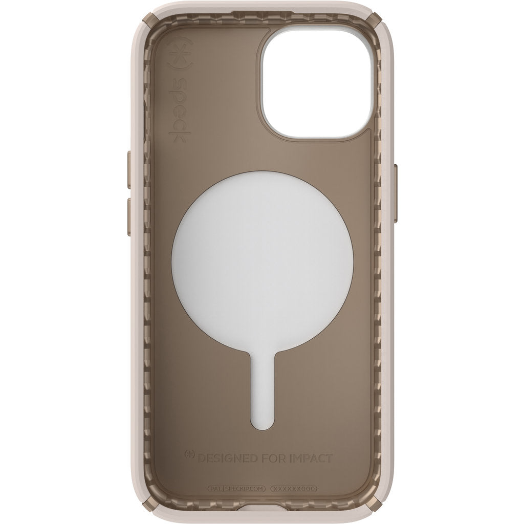 Speck Presidio2 Pro + MS Apple iPhone 16e/15/14/13 Bleached Bone - with Microban