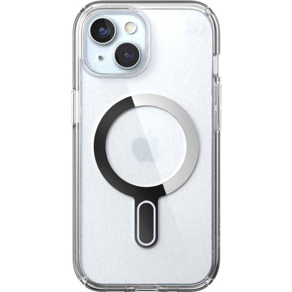 Speck Presidio Clear + ClickLock Apple iPhone 16e/15/14/13 Clear - with Microban