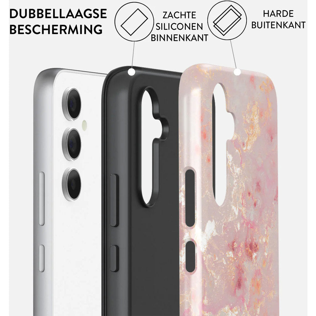 Burga Tough Case Samsung Galaxy A55 5G - Golden Coral