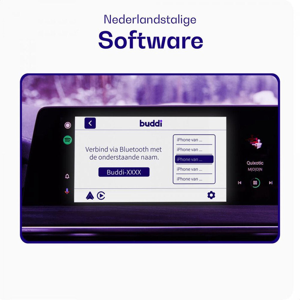 Buddi Play 2 Bluetooth Adapter Apple Carplay & Android Auto