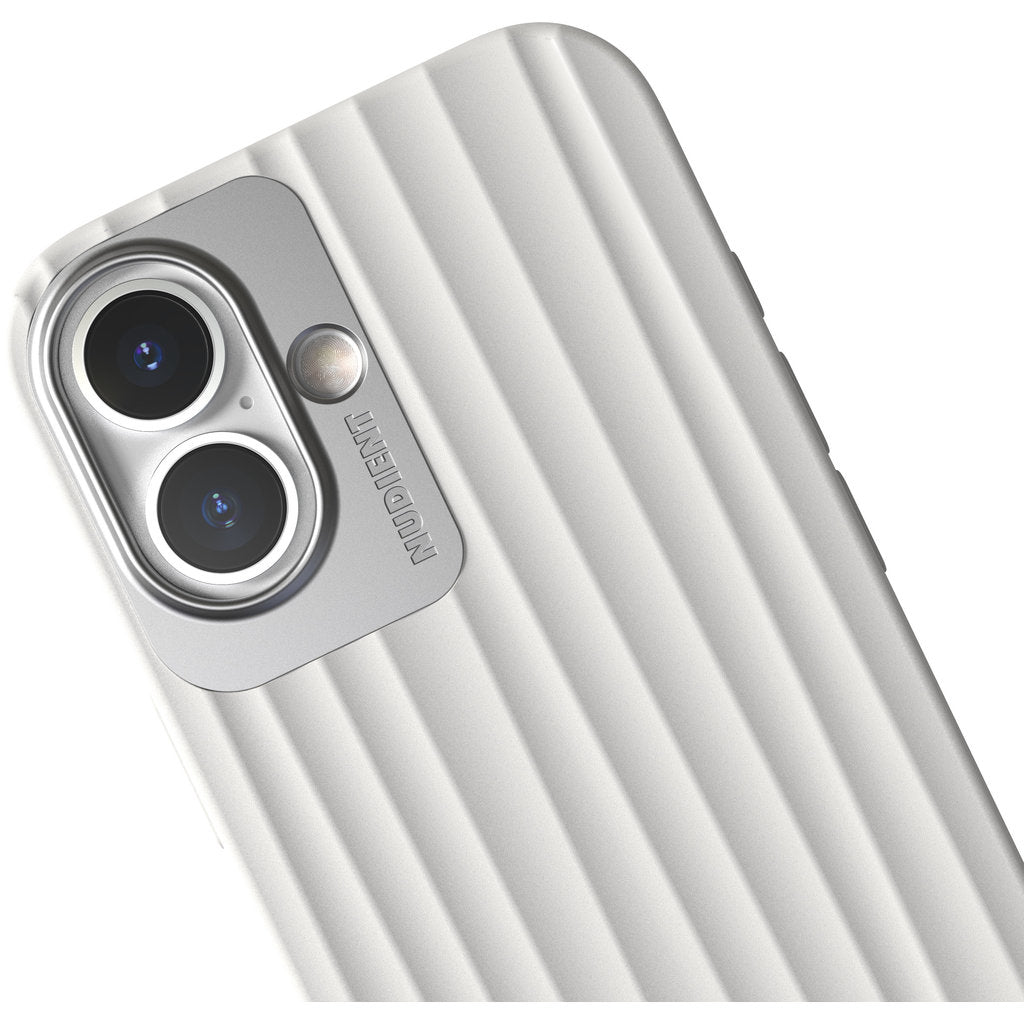 Nudient Bold MagSafe MagSafe Case Apple iPhone 16 Chalk White