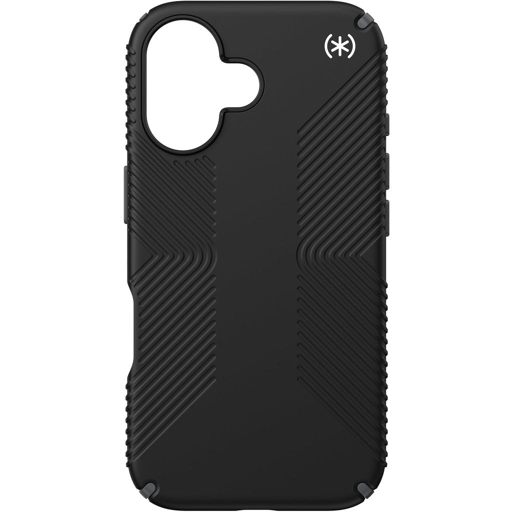 Speck Presidio2 Grip Apple iPhone 16 Black - with Microban