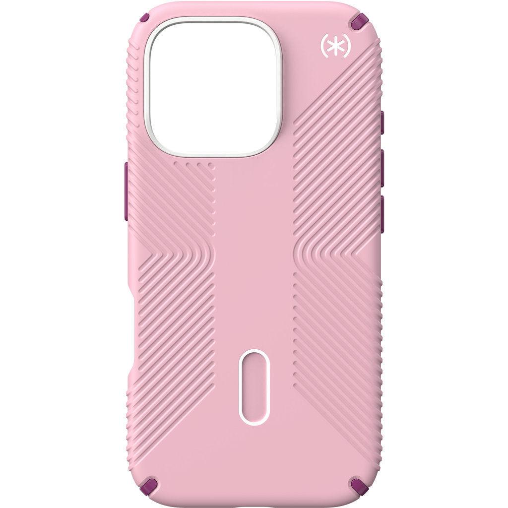 Speck Presidio2 Grip + ClickLock Apple iPhone 16 Pro Wednesday Pink - with Microban