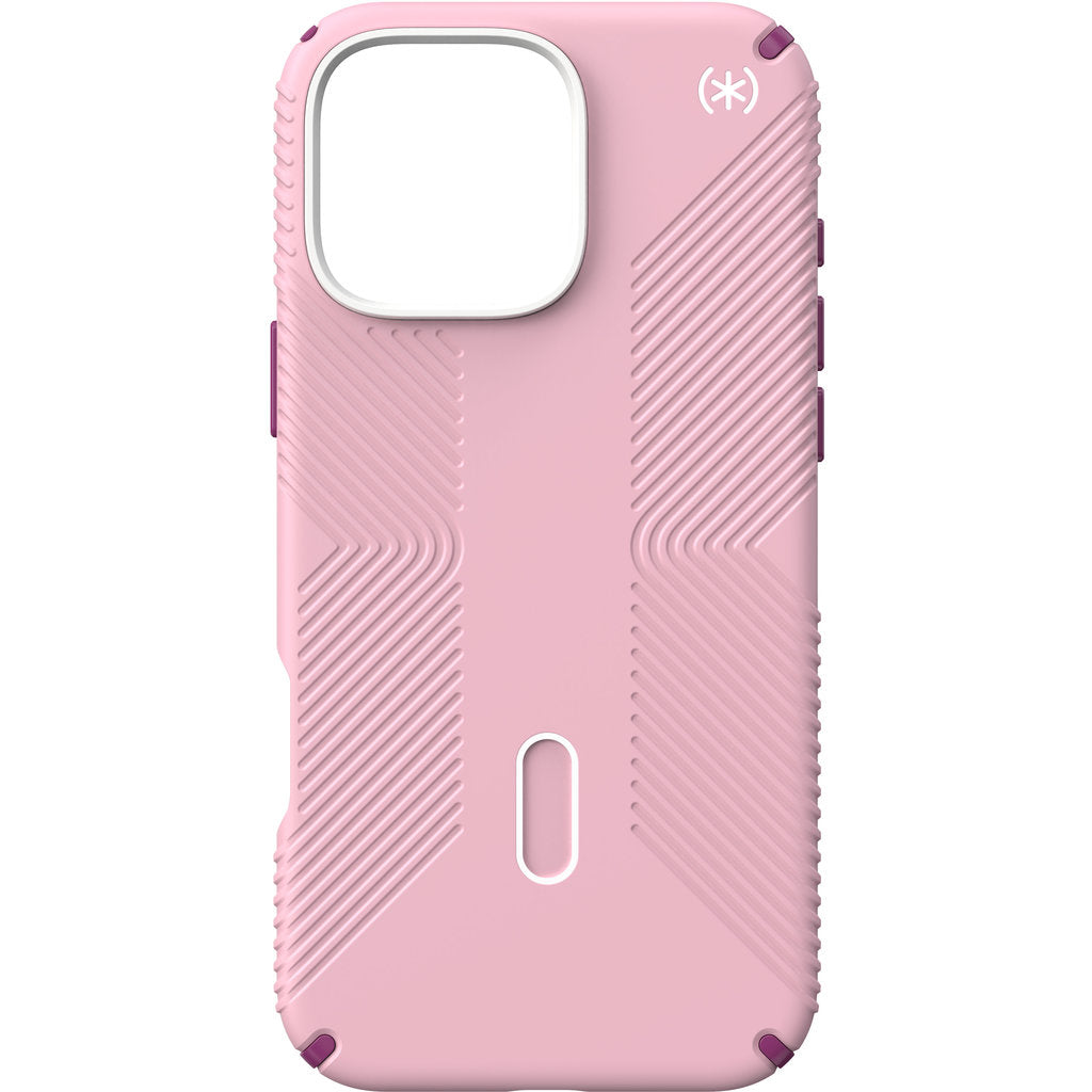 Speck Presidio2 Grip + ClickLock Apple iPhone 16 Pro Max Wednesday Pink - with Microban