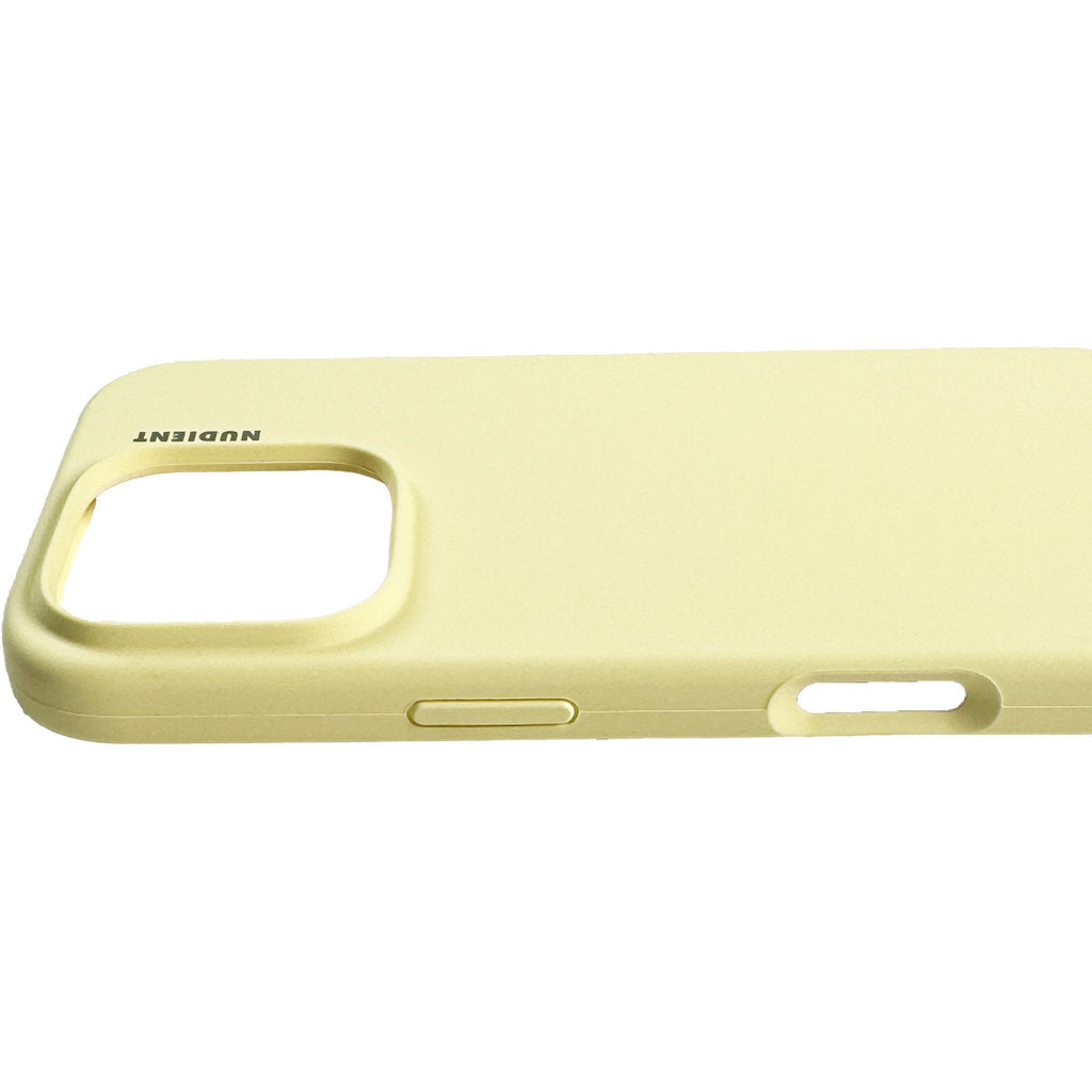 Nudient Base Case iPhone 16 Pro Max Pale Yellow