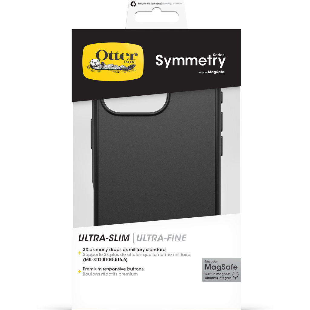 OtterBox Symmetry MagSafe Case Apple iPhone 16 Pro Black