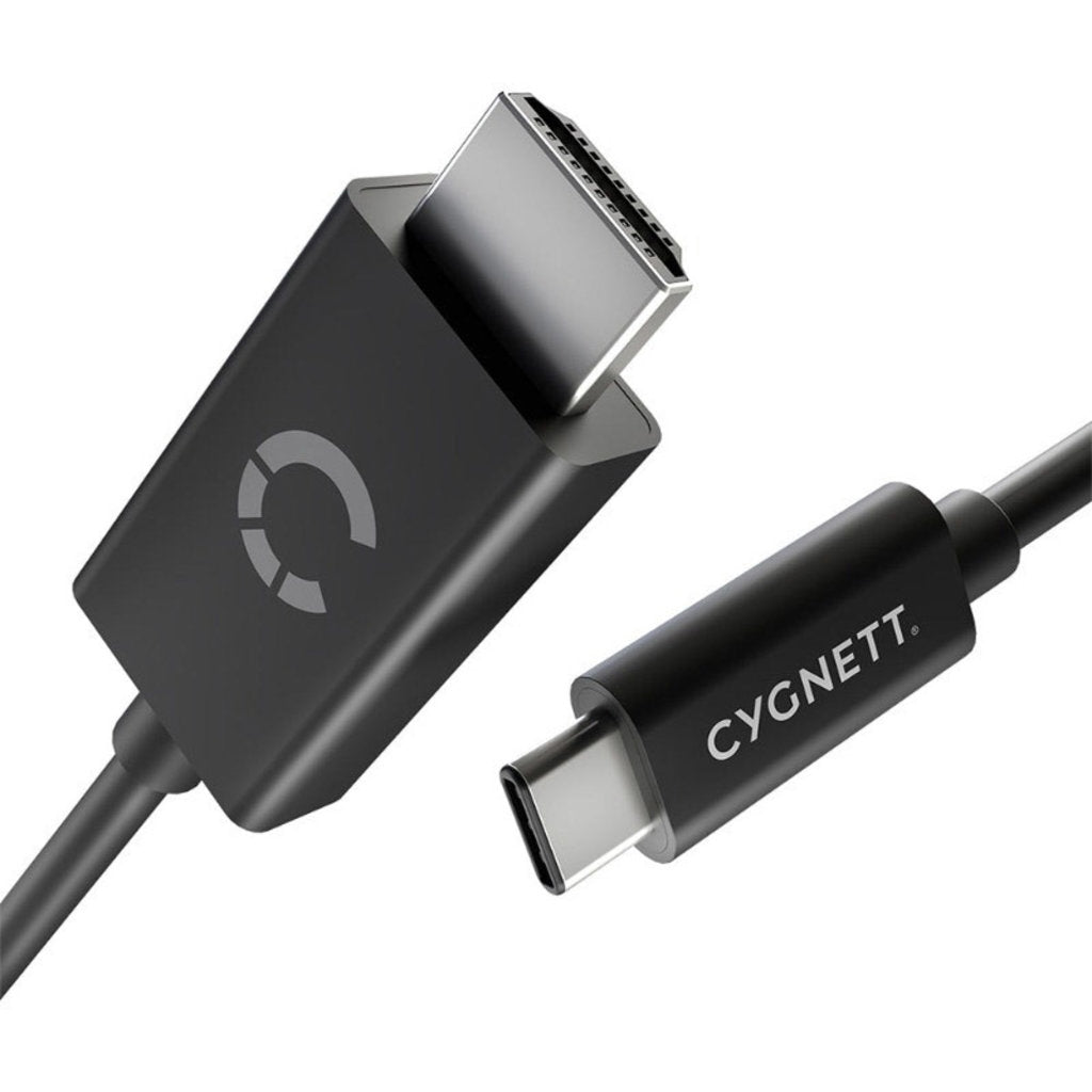 Cygnett Unite 4K USB-C to HDMI Cable - 1.8M Black