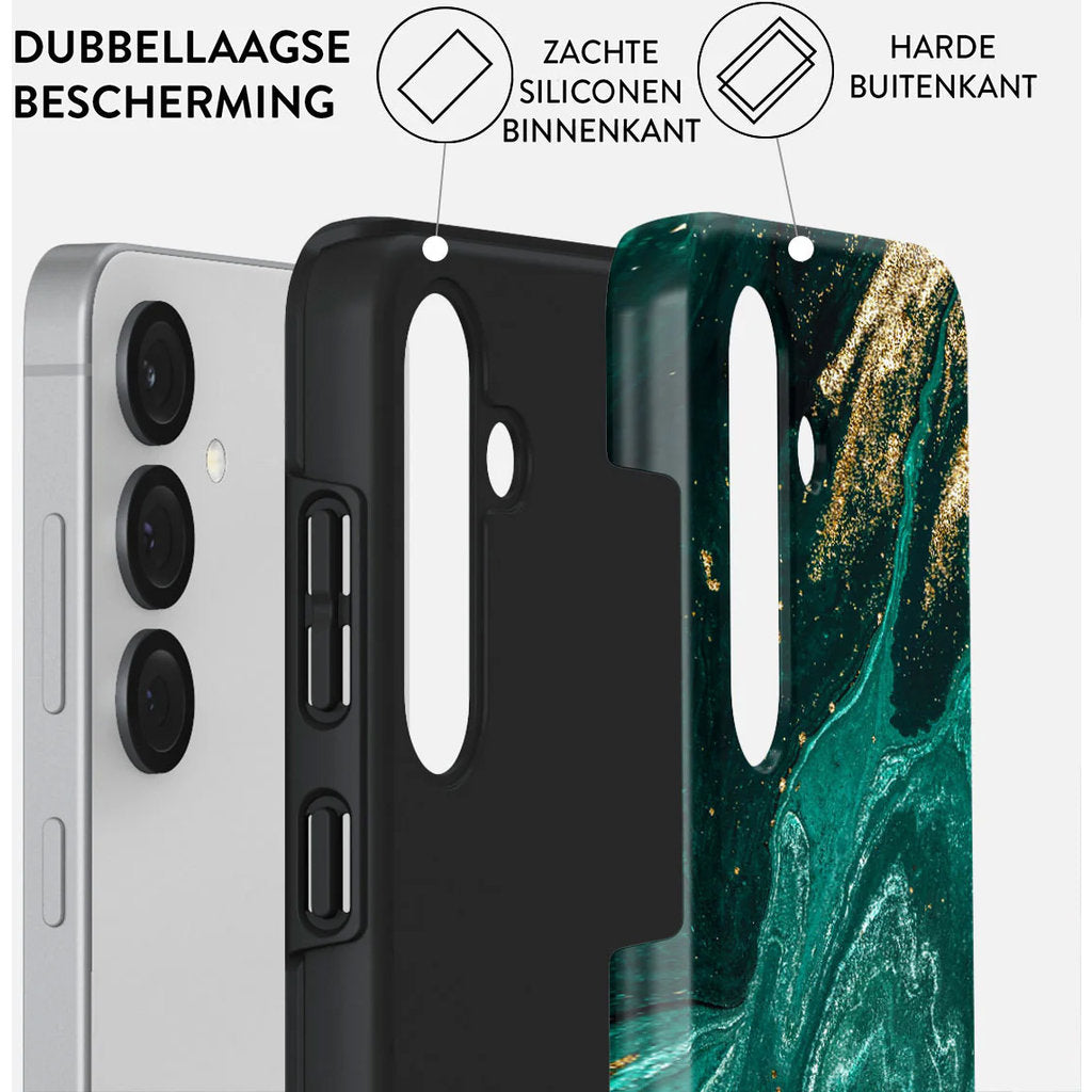 Burga Tough Case Samsung Galaxy S25 - Emerald Pool