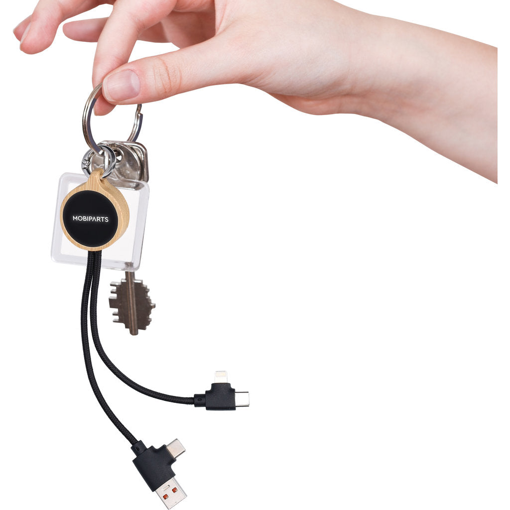 Mobiparts 4-in-1 Multicable Bamboo