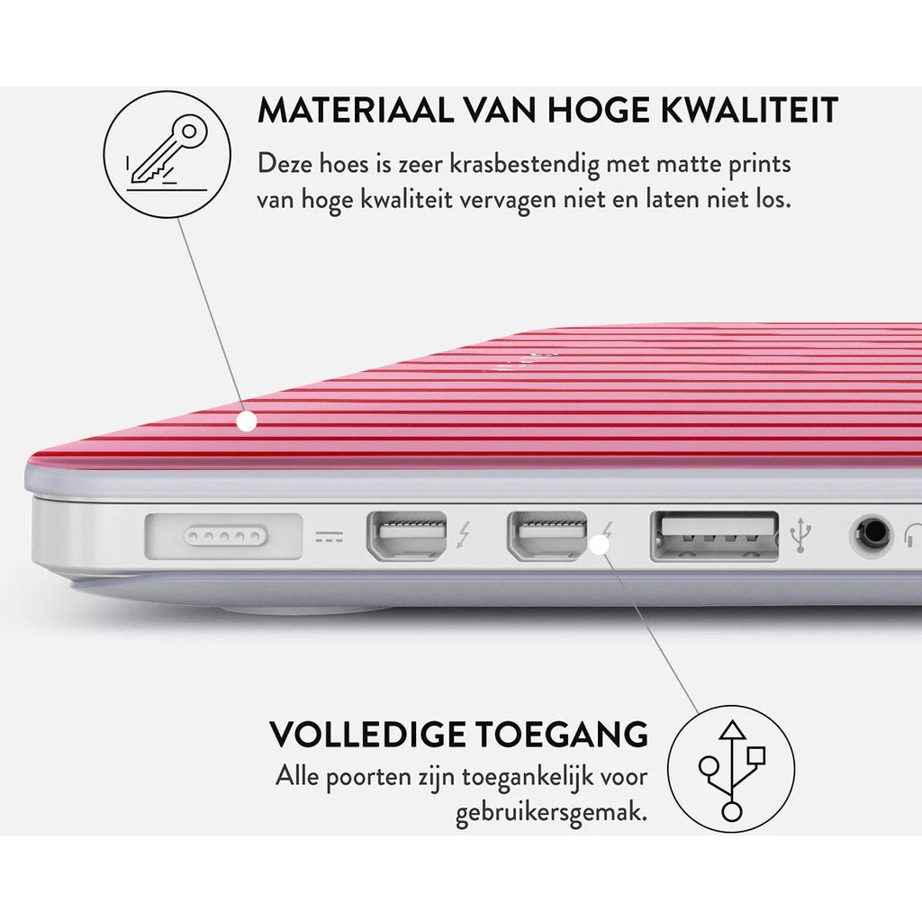 Burga Hard Case Apple MacBook Air 13 (2022) M2 A2681 - Favorite Bikini