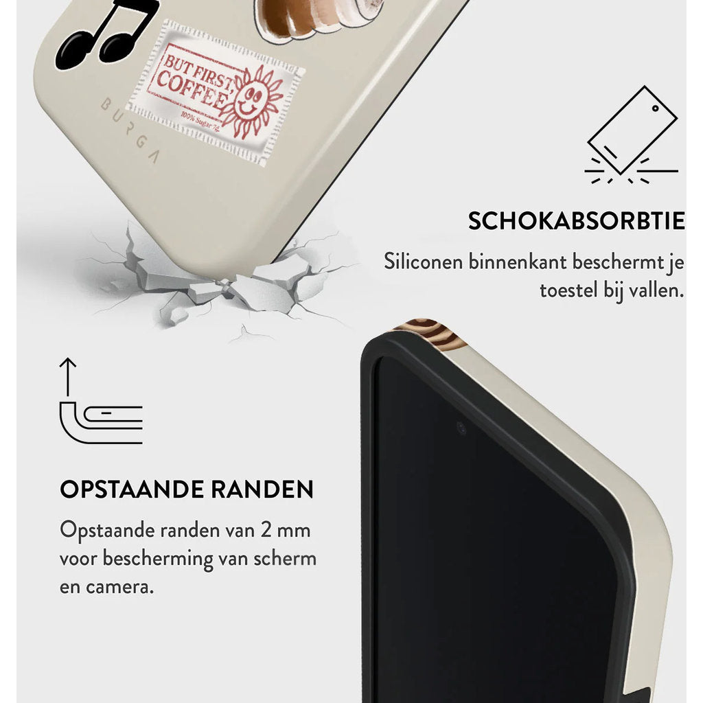 Burga Tough Case Apple iPhone 16e - Oat Milk Please