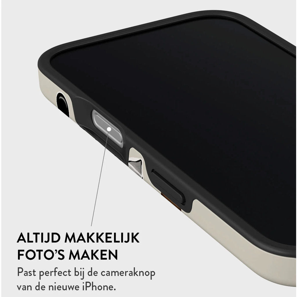 Burga Tough Case Apple iPhone 16 - Oat Milk Please