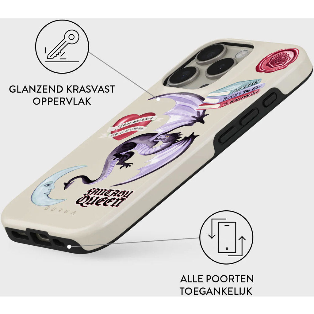 Burga Tough Case Apple iPhone 16 Pro - Plot Twister