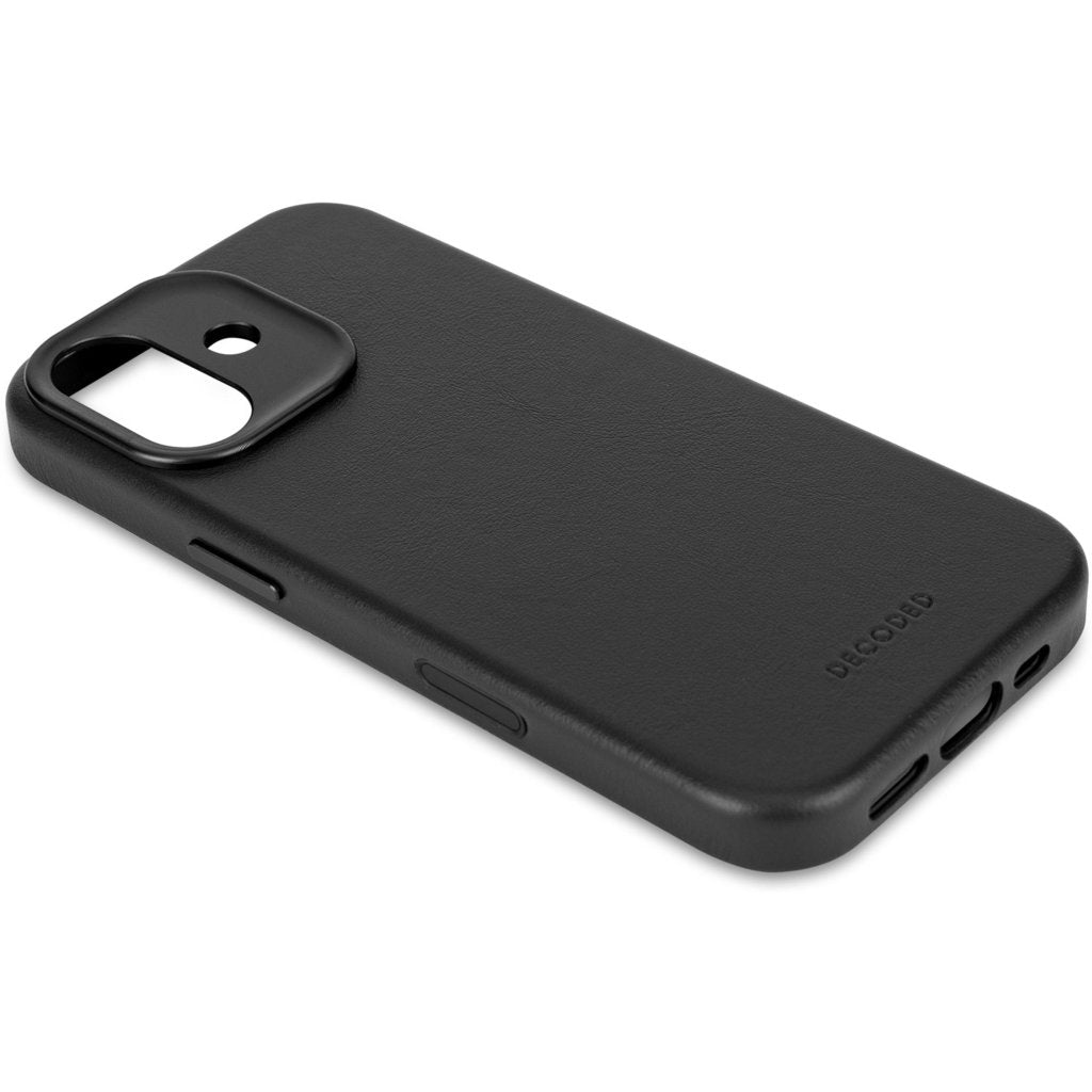 Decoded Leather Backcover Apple iPhone 17 Black