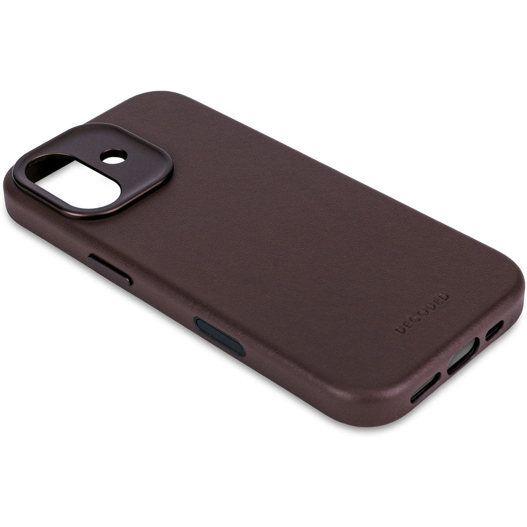 Decoded Leather Backcover Apple iPhone 17 Chocolate Brown