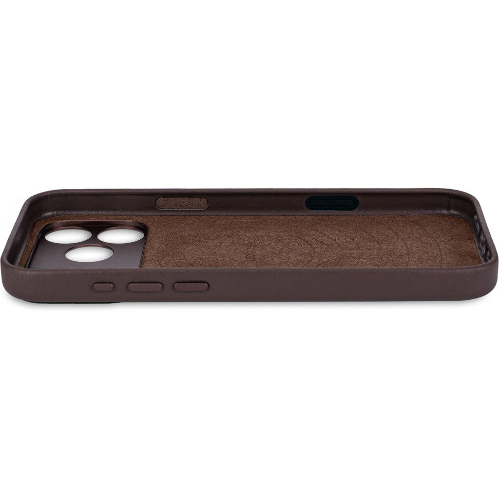 Decoded Leather Backcover Apple iPhone 17 Pro Chocolate Brown