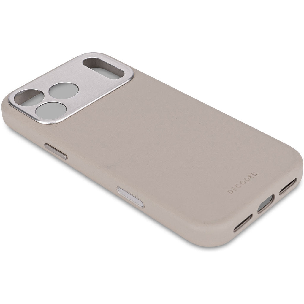 Decoded Leather Backcover Apple iPhone 17 Pro Max Solid Clay