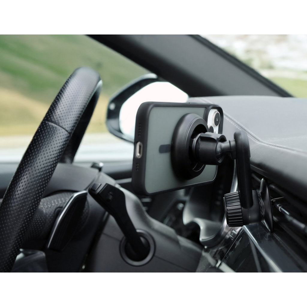 Mobiparts MagSafe Holder with adjustable Air Vent Mount Black